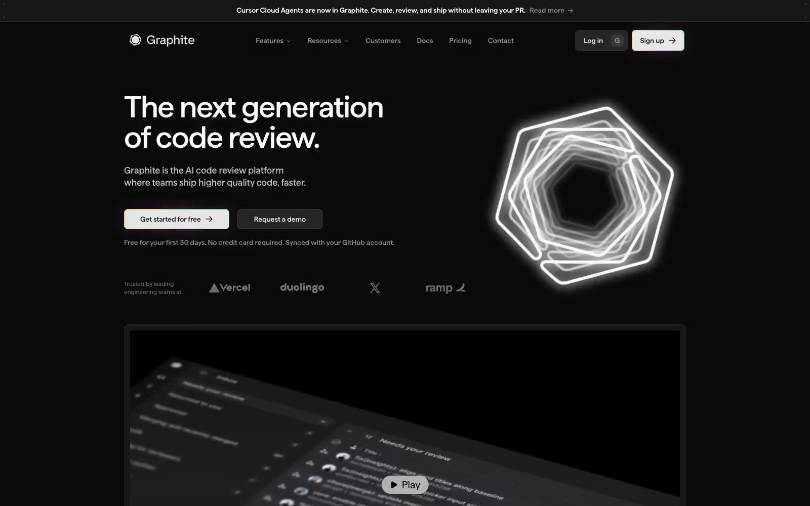 Graphite 网站预览