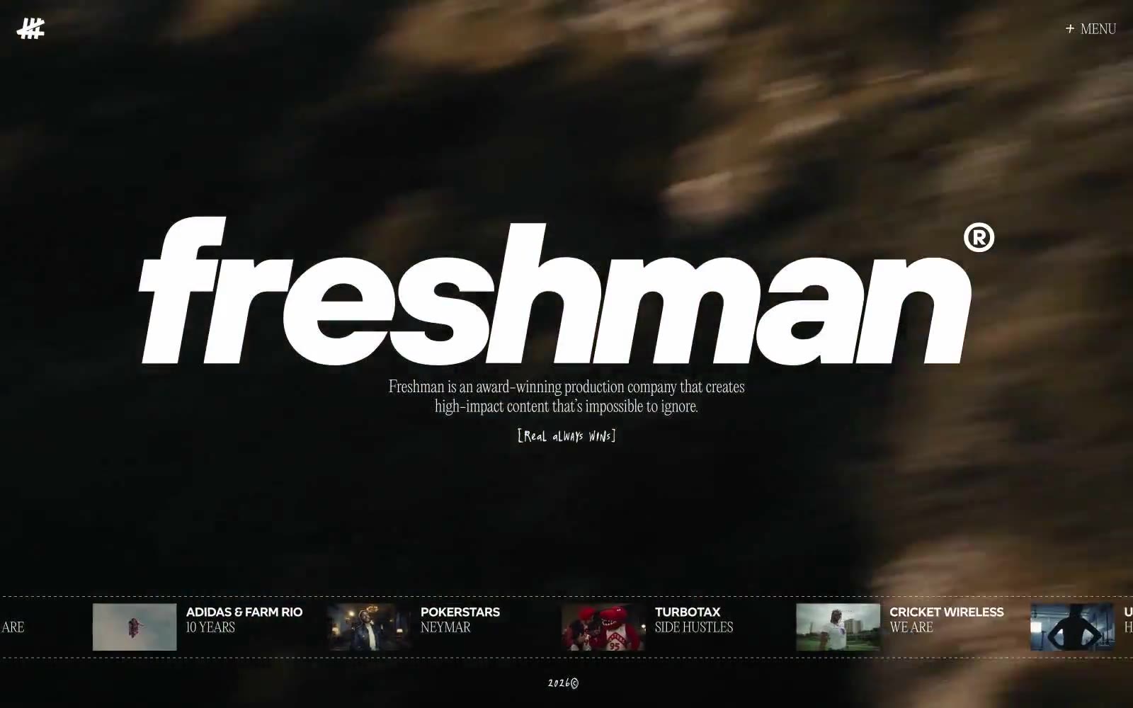 Freshman 网站预览