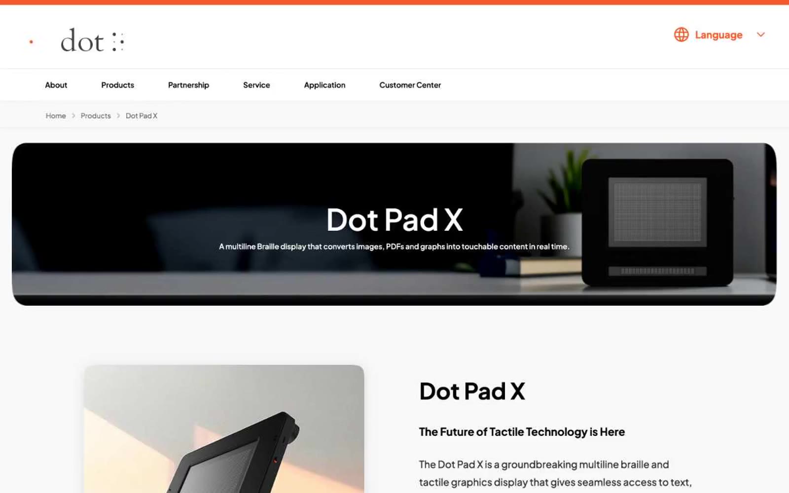 Dot Inc. 网站预览