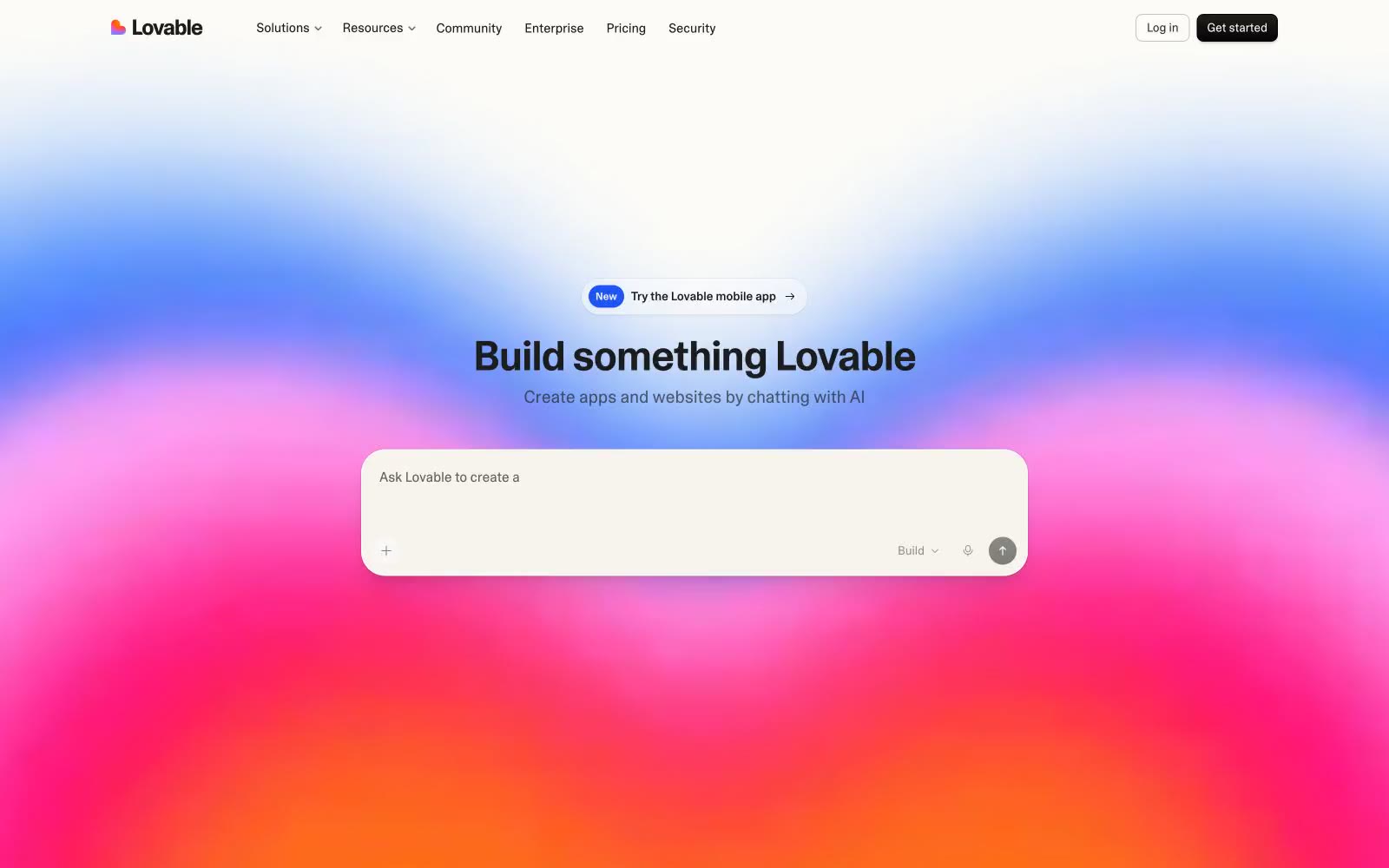 Lovable 网站预览