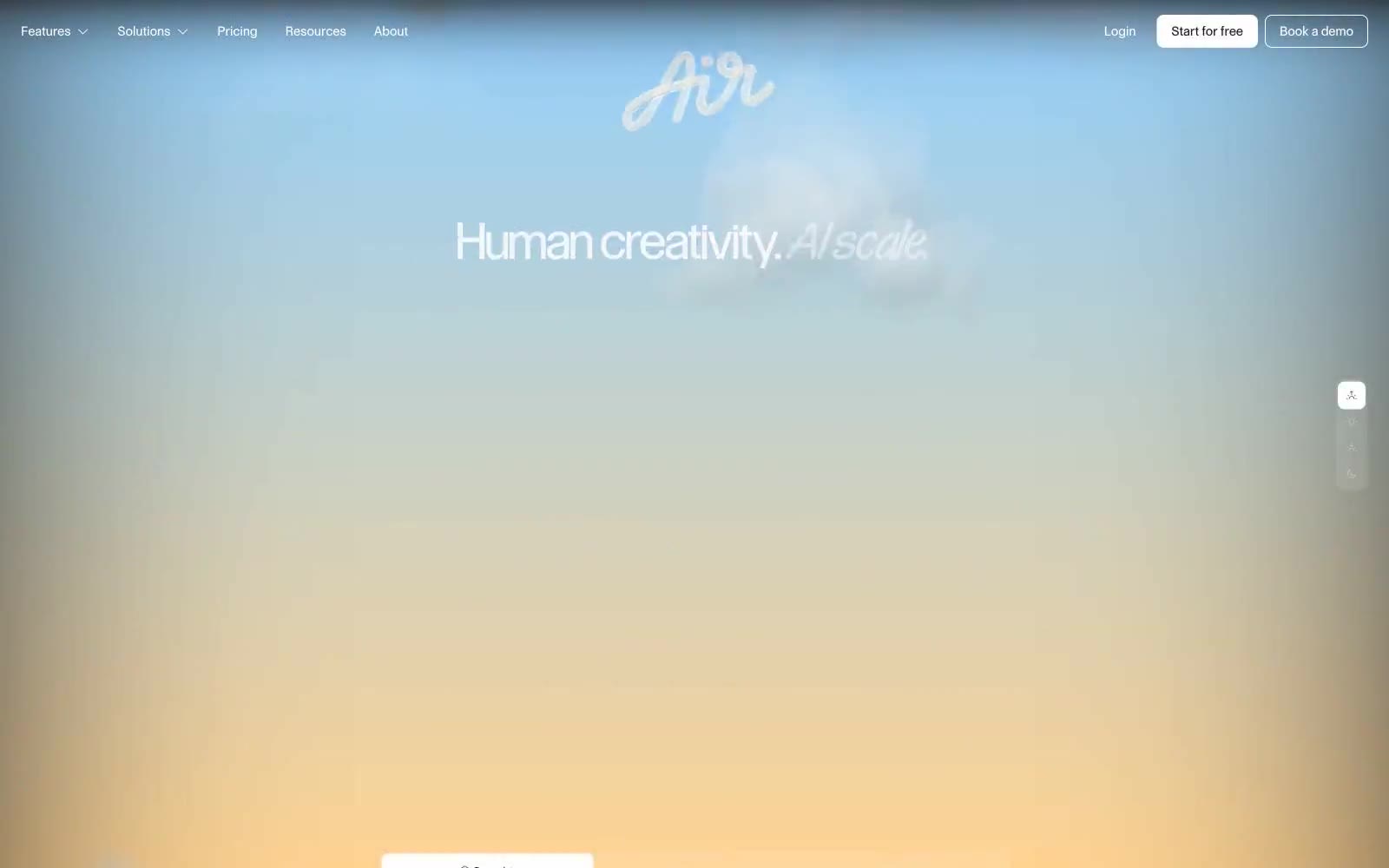 Air 网站预览