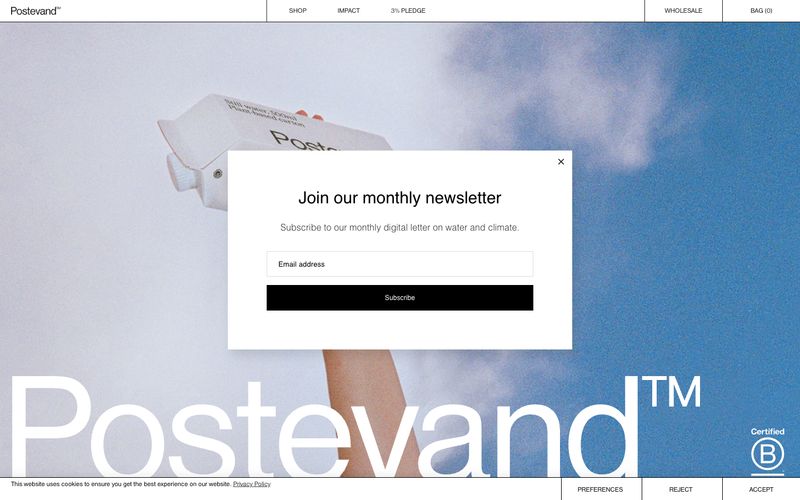 Postevand 网站预览