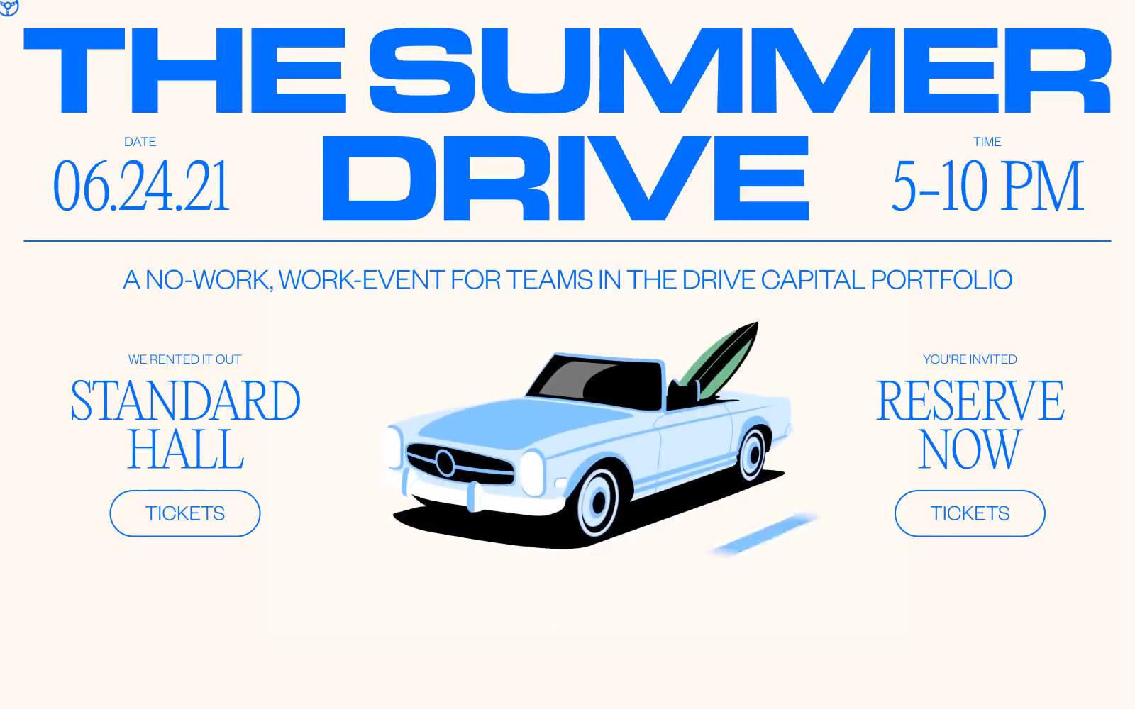 Drive Capital 网站预览