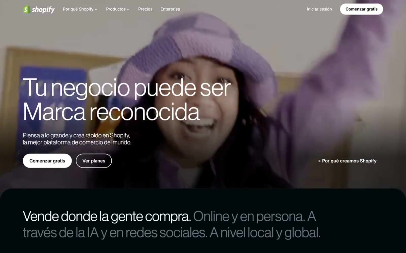 Shopify 网站预览