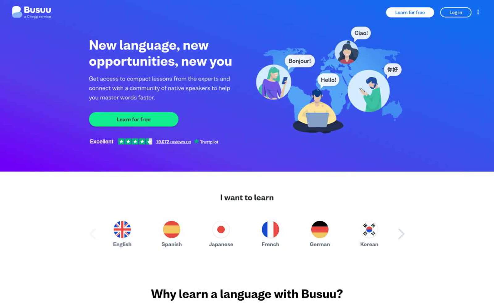 Busuu 网站预览